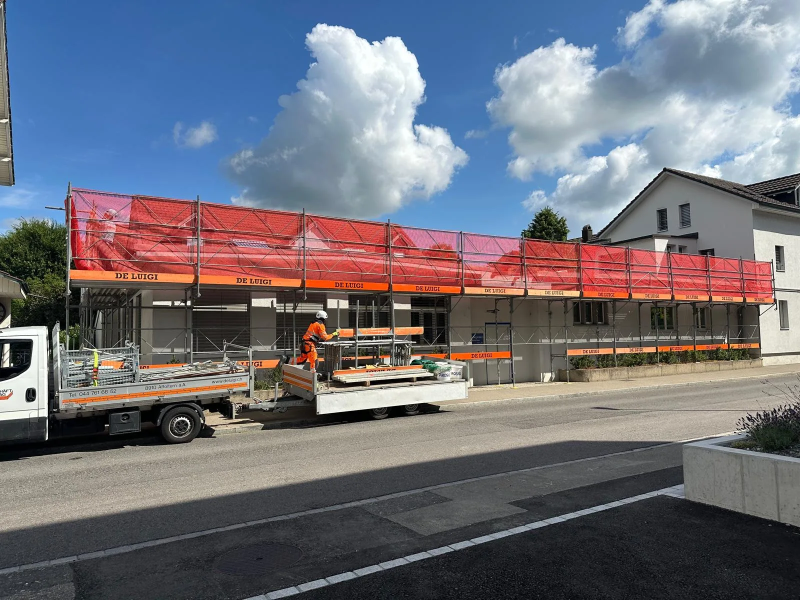 Gerüst Komplettansicht