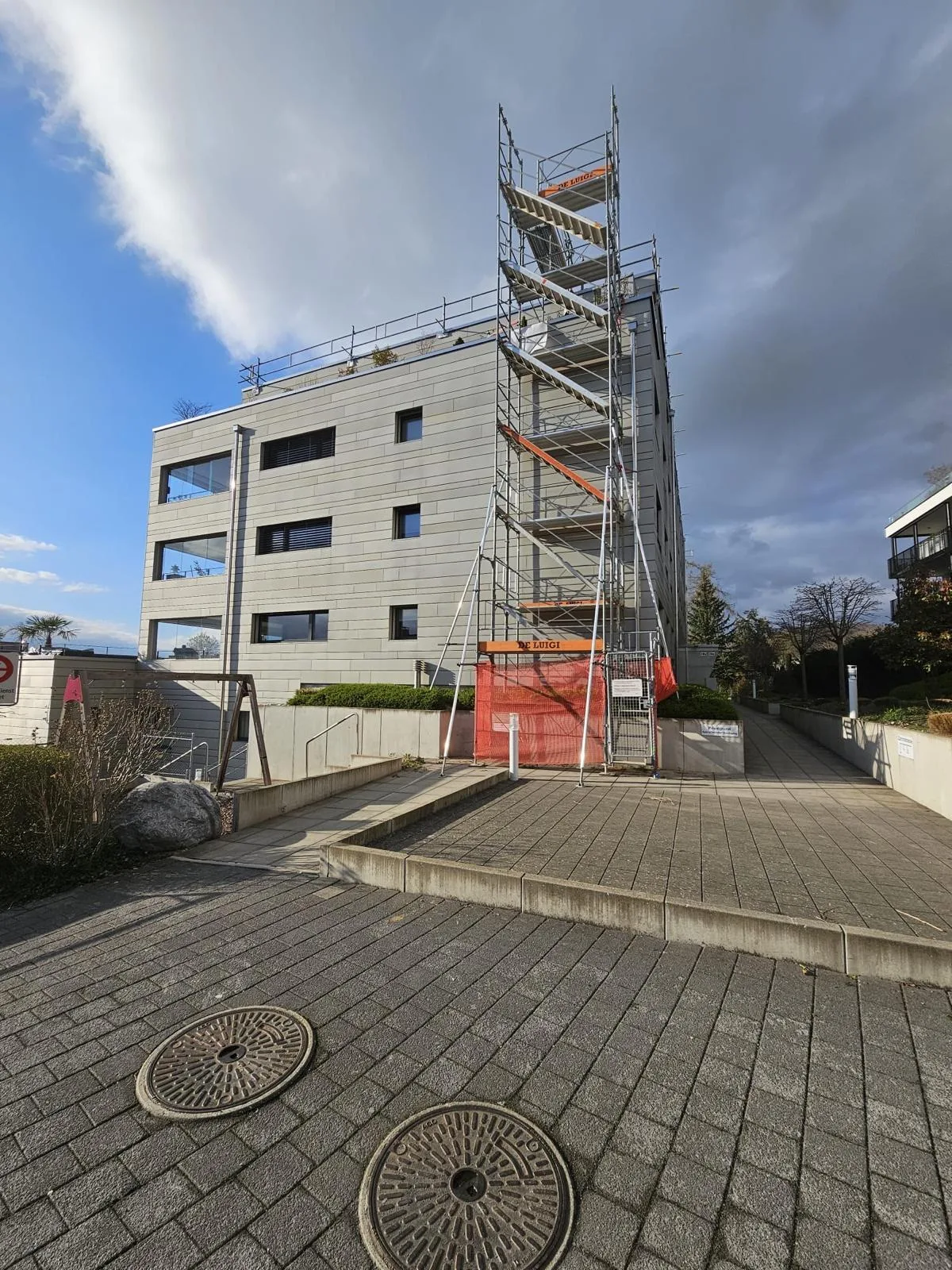 Gerüst Dachrandsicherung